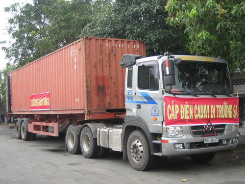 CADIVI cung cấp sản phẩm dây cáp điện phục vụ dự án công trình cung cấp năng lượng sạch cho Trường Sa